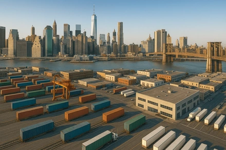 New York, The Logistics Nerve Centre of the East Coast